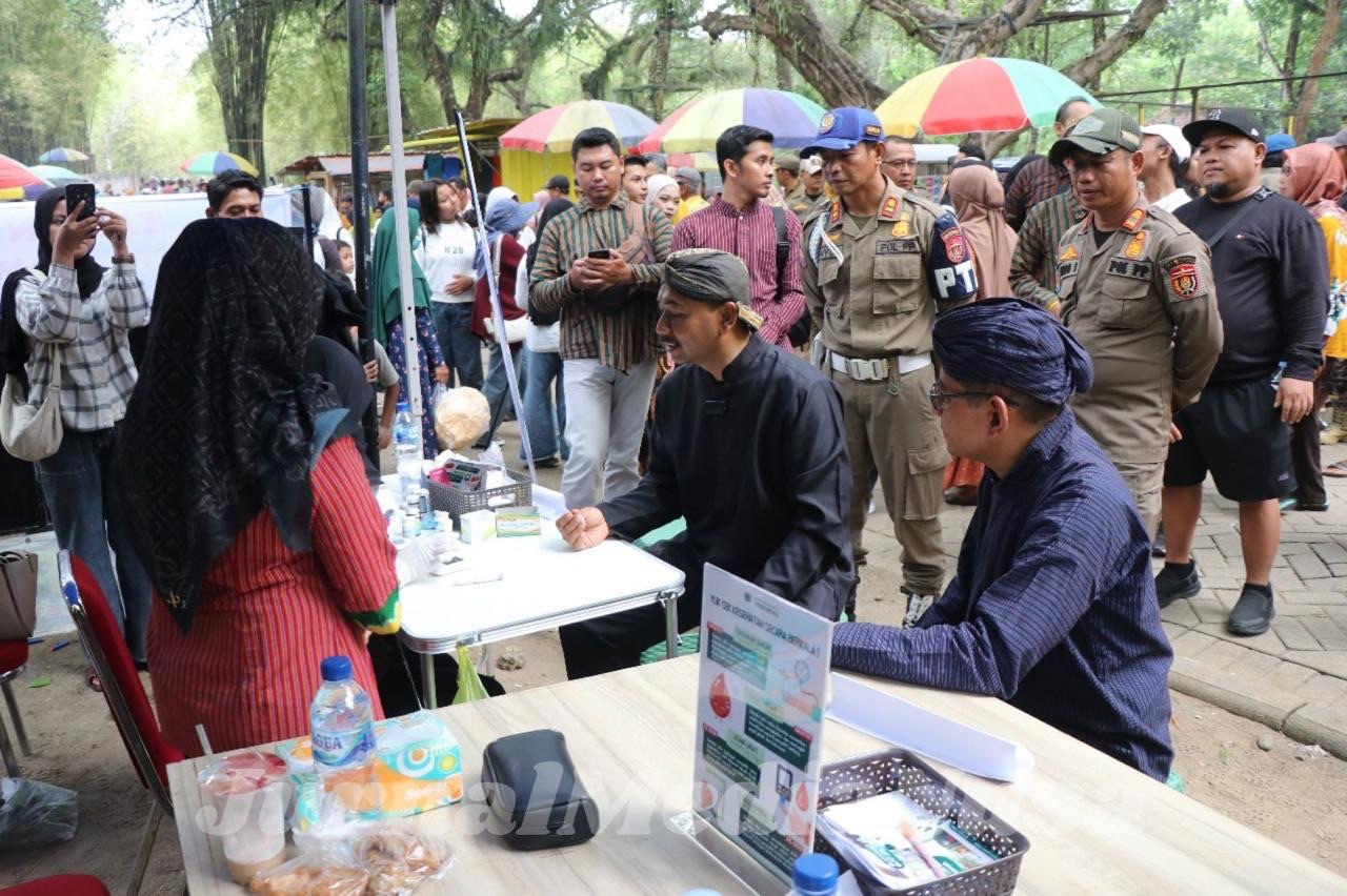 Pasar Jadul Taman Wisata Tawun Dinilai Tim Inotek Award 2025