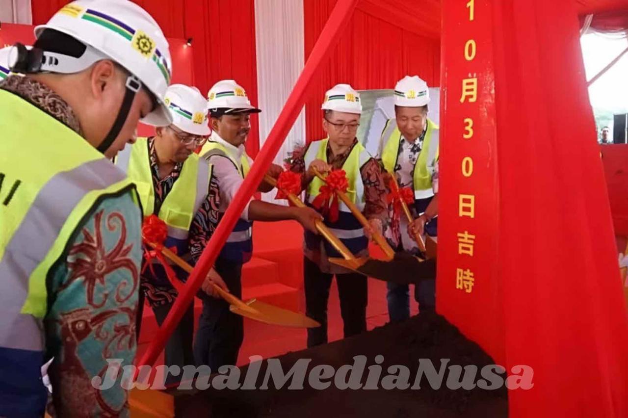 Groundbreaking PT Chung Jye Indonesia, Ngawi Siap Ciptakan 10.000 Lapangan Kerja dan Tumbuhkan Iklim Investasi Ramah
